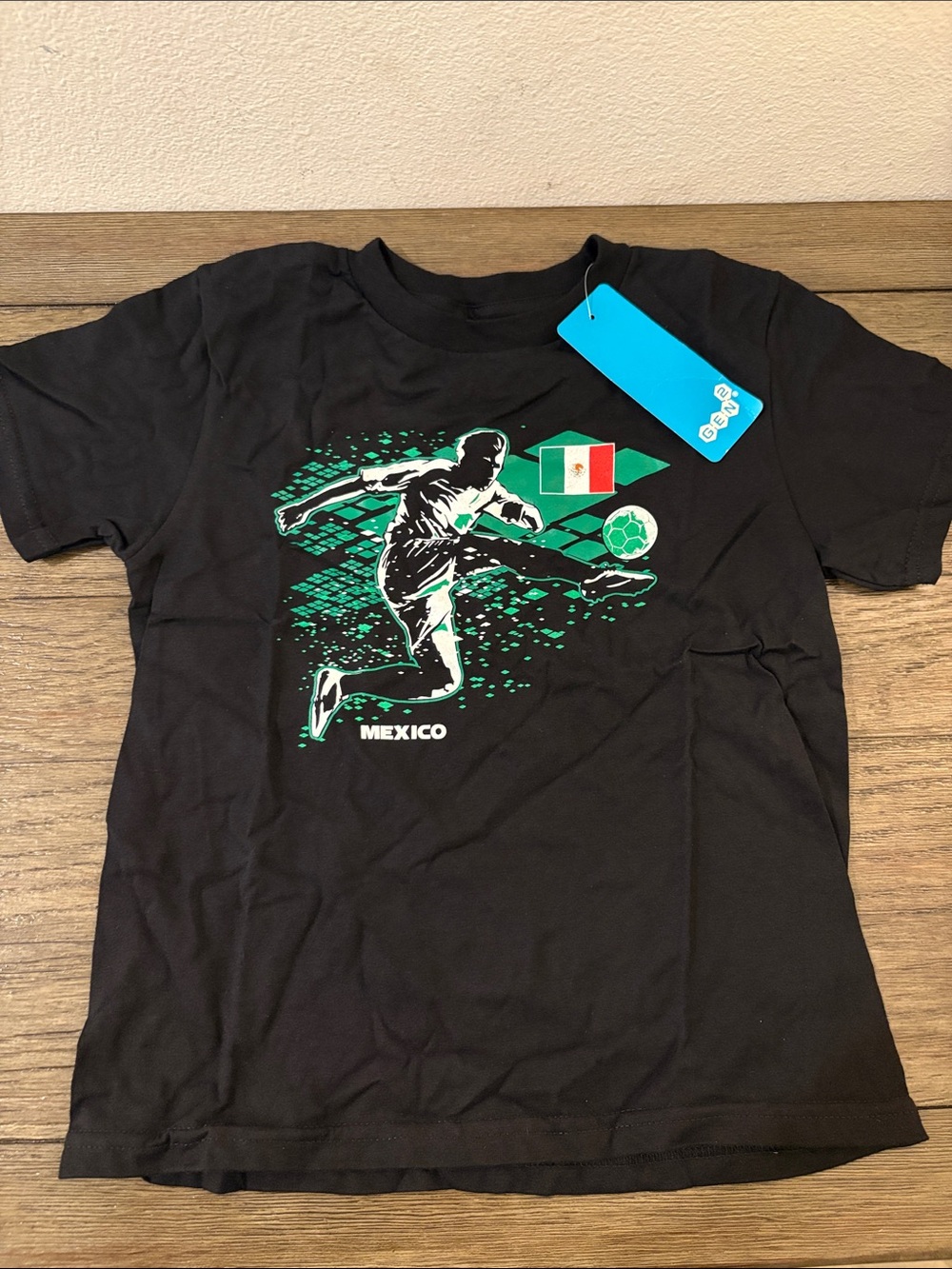 NWT [Gen2] Mexico National Team World Cup Football Soccer T-Shirt Kids L (7) - Picture 3 of 9